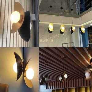 Lámpara LED <span class=keywords><strong>de</strong></span> lujo para restaurante, iluminación creativa <span class=keywords><strong>de</strong></span> diseño postmoderno nórdico, simple, bar, hotel, lámpara <span class=keywords><strong>de</strong></span> mesita <span class=keywords><strong>de</strong></span> noche - Product Image 5