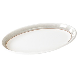 Plato de Pescado de Melamina para Restaurante Comercial Americano Xiangyuan, Plato de Imitación de Porcelana, Plato de Plástico para Cena, Plato Ovalado - Product Image 5