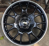 YL roda Aloi Aluminium 18 ", roda balap kualitas tinggi 5 lubang 5*114.3 untuk penumpang mobil