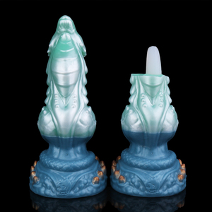 Jinlin Drake Fantasy Dragon Inflatable <b>Silicone</b> Dildo with Strong Suction Cup Multi Purpose Design for Women and Anal Play - Product Image 4