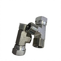 Adaptateur de tube droit hydraulique de haute précision à tolérance personnalisée, en acier au carbone et en acier inoxydable