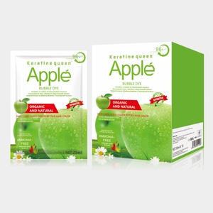 Crema Mágica para el Cabello Marrón 500ML*2, Fórmula Suave para Alergias, Tinte Permanente de Acción Rápida, Color Negro Manzana, Castaño Oscuro, Gris - Product Image 3