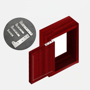 Oferta Especial: Bisagras Ocultas en Forma de Pico de Gallina de 7 L, con Rotación de 180 Grados, Tipo Cielo y Tierra, para Puertas de Muebles y Armarios - Product Image 2