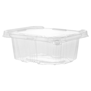 Emballage alimentaire rectangulaire à clapet transparent PET de 16oz Taiwan Premium empilable et inviolable pour sandwich à salade recyclable - Product Image 5