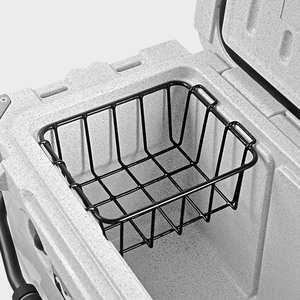 Panier isotherme de voyage moderne de 45 qt, de haute qualité, personnalisé, en acier rotomoulé, écologique, durable, étanche et portable, pour aliments et canettes - Product Image 3