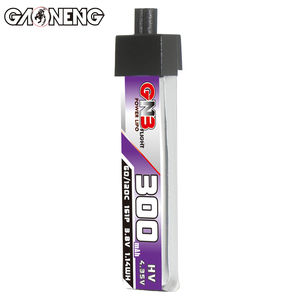 GAONENG GNB 1S 300mAh 3.8V 60C Tête plastique A30 HV RC LiPo Batterie Inductrix FPV BNF BLADE Horizon <span class=keywords><strong>eflite</strong></span> Upgraded from 300MAH - Product Image 5