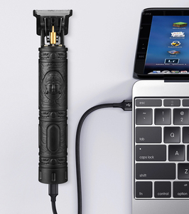 Mini Tondeuse <span class=keywords><strong>Électrique</strong></span> Portable Rechargeable pour Cheveux et Barbe Professionnelle pour Hommes Barbiers - Product Image 6