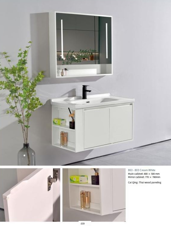 VBC 800*500mm,VMC 770*780mm,Cream White