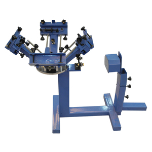 Machine de sérigraphie manuelle à quatre couleurs à station unique pour t-shirt et chapeau - Product Image 6