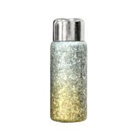 Bouteille d'eau en titane pur de qualité supérieure, 410 ml, à double paroi, isolée sous vide, anti-fuite, gourde portable en titane pour les voyages et les activités de plein air