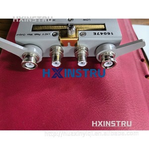 Dispositif de test Keysight 16047E pour circuits jusqu'à 120 MHz ; comprend un filtre et une plaque de court-circuitage utilisées hx1 - Product Image 1