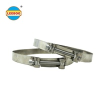 Raccord de tuyauterie de type collier en acier inoxydable DN200, raccord flexible à sphère unique, joint de dilatation à soufflet en caoutchouc