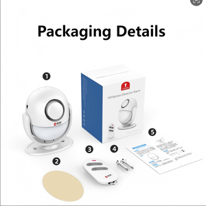 <span class=keywords><strong>Kerui</strong></span>-Télécommande sans fil <span class=keywords><strong>Tuya</strong></span>, détecteur de porte intelligent, application vocale, système de sécurité domestique, capteur de porte et de fenêtre - Product Image 5