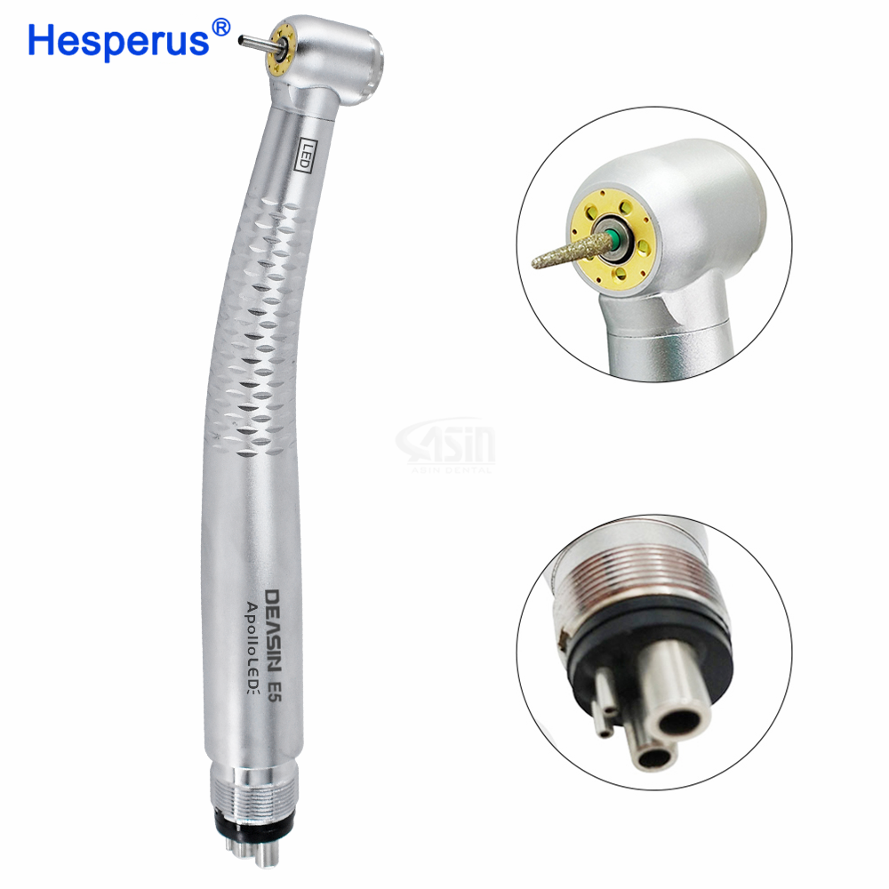 dental turbine with led