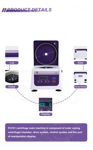 Atacado Plaquetas Ricas Plasma PCF01 Sangue PRP Centrífuga Máquina para 8-15ml PRP Tube - Product Image 5