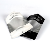 Pochette debout refermable, sac d'emballage en plastique Mylar à fermeture éclair pour vêtements et sous-vêtements