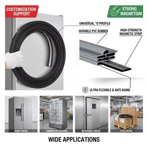 <span class=keywords><strong>Joint</strong></span> d'étanchéité en caoutchouc magnétique <span class=keywords><strong>universel</strong></span> flexible personnalisé pour <span class=keywords><strong>porte</strong></span> <span class=keywords><strong>de</strong></span> réfrigérateur, pour cuisine commerciale et réfrigérateur domestique, remplacement - Product Image 3