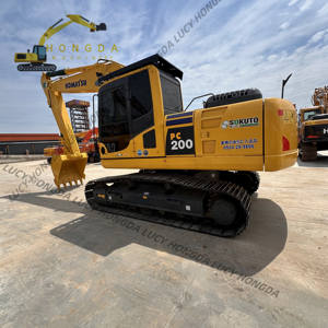 รถขุดไฮดรอลิก Komatsu PC200-8 มือสอง ราคาถูก ปี 2020-2023 แบบตีนตะขาบ เครื่องยนต์ เกียร์ ปั๊ม PLC น้ำหนักใช้งาน 20000 กก. ขาย - Product Image 4