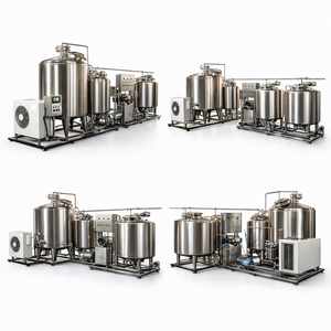 Máquina para Hacer Yogur Ace, Equipo de Fermentación de Yogur, Máquinas de Procesamiento de Yogur, Acero Inoxidable 304, Semiautomática, 1000L/H - Product Image 3