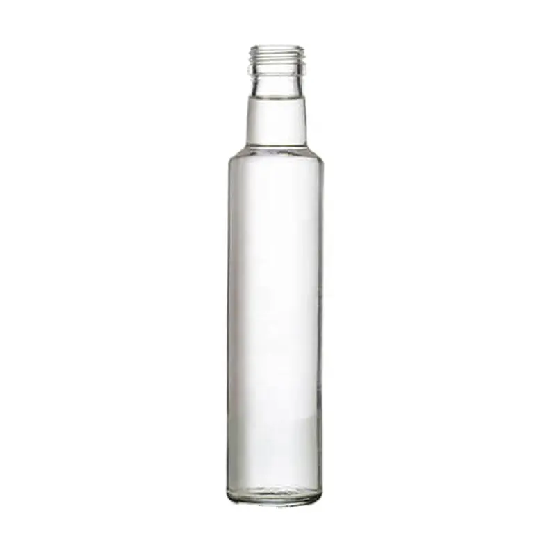 Manufacturer factory price clear round 100ml 250ml 500ml 750ml 100ml olive oil glass bottle olive oil glass bottle 1000ml