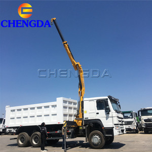 Sino LKW Howo 5 ton-10ton Kran Dump Muldenkipper mit Kran Kipper LKW - Product Image 3