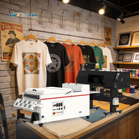 Imprimante DTF Garros Série F haute vitesse pour tissus en coton et polyester, transfert PET, système de circulation d'encre blanche