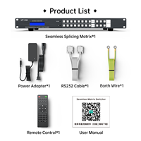 MT-Viki 4K60Hz Seamless HDMI Matrix Switcher 8X8 Dengan GUI Web+Ekstraksi Audio, Pengontrol Video Wall HDMI 2x4, Dapat Diputar 180 Derajat