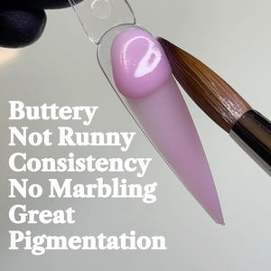 Forniture per unghie polvere acrilica personalizzata copertura lenta a secco colori Base polvere acrilica nuda rosa polvere acrilica trasparente bianca - Product Image 2