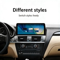 Radio para Auto con Android 14 para BMW X3 F25/X4 F26 CIC, Pantalla de 1920x720, 4+64GB, CarPlay/Android Inalámbrico, GPS Integrado, Cámara de Reversa