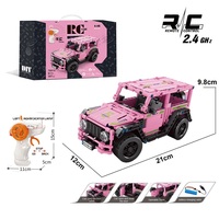 Voiture RC à construire soi-même 1:16, jouet de construction télécommandé 2.4G rechargeable pour enfants et adultes, vente en gros