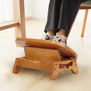 Nouveau produit soulage le gonflement repose-pieds réglable repose-pieds repose-pieds en <span class=keywords><strong>bois</strong></span> sous le bureau <span class=keywords><strong>escabeau</strong></span> pour enfants adultes - Product Image 4