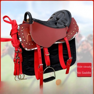 Sella Western di Alta Qualità in Pura Pelle Bovina Spessa, Nuova, per Equitazione - Product Image 2