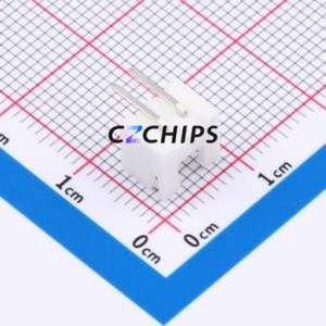 HC-XH-2AW-TW Wire-to-Board Pin Header Bent Lead Through Hole,P=2.5mm Connector 1x2P 2.5mm Right Angle Insert XH - Product Image 2