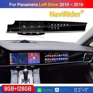 หน้าจอคู่ขนาด 12.3 นิ้ว สำหรับรถยนต์ Porsche Panamera 970 ปี 2010-2016 วิทยุติดรถยนต์ระบบ Android 13 เครื่องเล่นมัลติมีเดีย วิดีโอ รองรับ Carplay ระบบนำทาง - Product Image 2
