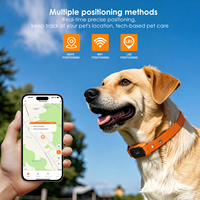 Collar con Rastreador GPS para Mascotas, Perros y Gatos, Resistente al Agua IP68, Posicionamiento Global en Tiempo Real, Monitor de Actividad y Salud, Tarjeta SIM Antipérdida