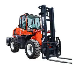 of road forklift all terrain forklift 2ton 5ton complete models customizable with reasonable Price for sale