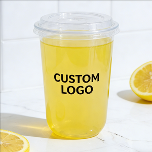 Gobelets en plastique PET transparents pour jus, 12 oz, jetables, vente en gros - Product Image 3