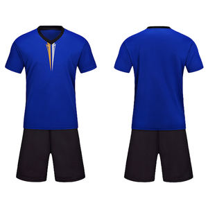 Оптовые комплекты футбольной формы унисекс с коротким рукавом, индивидуальные футбольные майки - Product Image 6