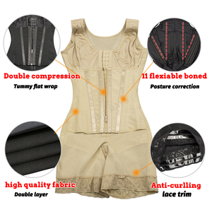 Faja Reductora Abdominal Postoperatoria Colombiana para Mujer, Corsé Moldeador y Faja Adelgazante - Product Image 2