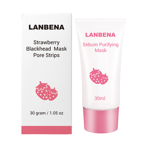 LANBENA nettoyage en profondeur fraise suppression de points noirs <span class=keywords><strong>masque</strong></span> <span class=keywords><strong>peel</strong></span> <span class=keywords><strong>off</strong></span> livraison gratuite - Product Image 6