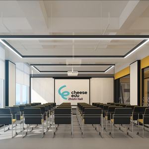 Lámpara Lineal Moderna Personalizada, Regulable, de Hierro Negro, Alto CRI 90, IP20, Solución de Iluminación para Sala de Billar, Gimnasio, Restaurante, Club - Product Image 2