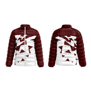 Léger Chaleur Professionnel Hiver Hommes Doudoune Designer Sublimation Impression Zipper Style Respirant Puffer Veste - Product Image 6