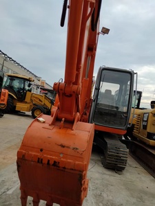 Miniexcavadora usada Hitachi Ex60 original de Japón, excavadora pequeña a la venta compatible con modelos Ex75UR Ex100 Ex120 Ex135 - Product Image 5