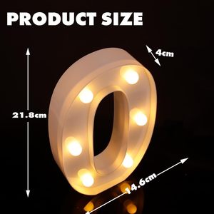 Led marquee số nhỏ pin-Powered ánh sáng-up 8.58 inch quảng cáo cho các bên và đêm sinh nhật ánh sáng ban đêm - Product Image 2