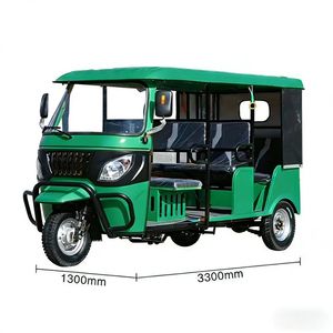Triciclo Eléctrico de Carrocería Abierta de Alta Calidad para 8 Pasajeros, <span class=keywords><strong>Tuk</strong></span> <span class=keywords><strong>Tuk</strong></span> con Potencia de >1000W, Velocidad Máxima de 70 km/h, Hecho en Hebei, Listo para Enviar - Product Image 2