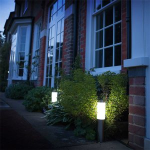 <strong>Outdoor</strong> Garden <strong>Solar</strong> Lawn Lamp Energy Saving Stainless Steel Led Landscape Bollard <strong>Luminaire</strong> Lawn Lighting - Product Image 2