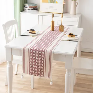 La nuova tovaglia stampata in cotone decorazione della tavola le tovaglie da ristorante rettangolari per la casa decorano la tovaglia da tè