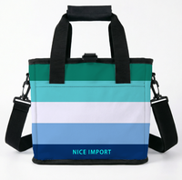 Sac isotherme pliable arc-en-ciel pour personnes handicapées (transgenres), pour le travail, le camping, imperméable, avec bandoulière