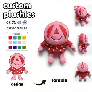 Fabricant de jouets en peluche personnalisés à faible MOQ – Peluche avocat avec visage clignotant, jouet en coton doux pour anniversaire - Product Image 2