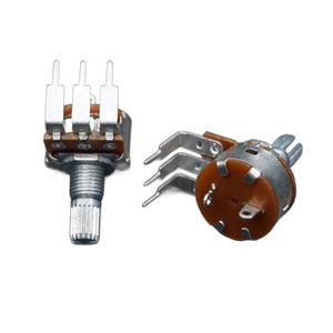 Potenciómetro giratorio de regulación de velocidad tipo WH148 personalizado, interruptor de atenuación de lámpara de mesa con reóstatos - Product Image 3